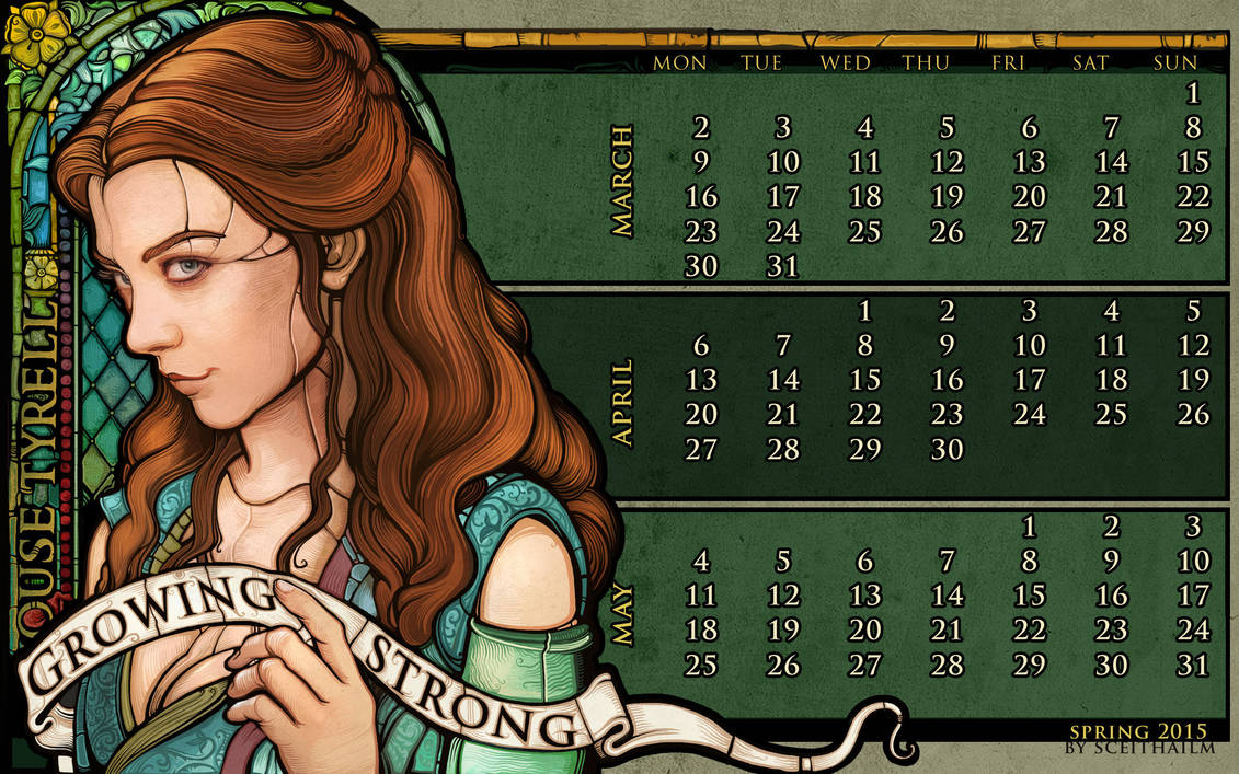 Spring 2015: House Tyrell by Sceith-A