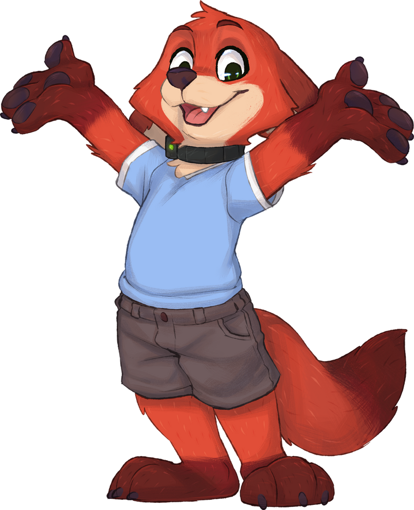 Young Nick Wilde Pitching SUIT-TOPIA by aqvilarostrvm
