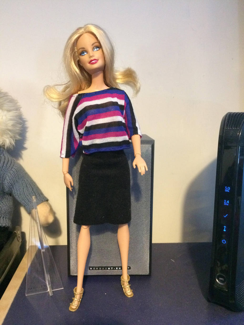 T shirt and skirt by Louvan