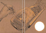 Spaceship Sketchbook by SaraSchool