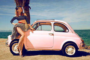 Pin up girls 7-Fiat 500 by mariannaphotography