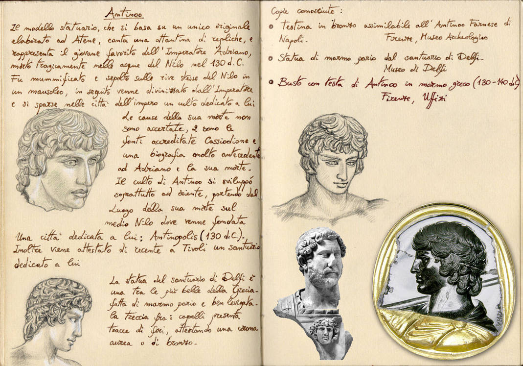 Antinous Death by Panaiotis