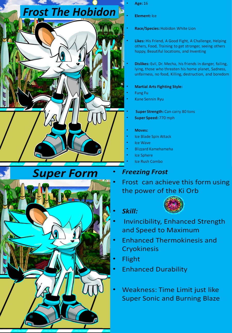 Bio: Frost the Hobidon by FrostTheHobidon on DeviantArt