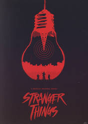 The Upside Down - Stranger Things Poster by edwardjmoran