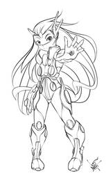 space girl 2 by Fox-n-Box
