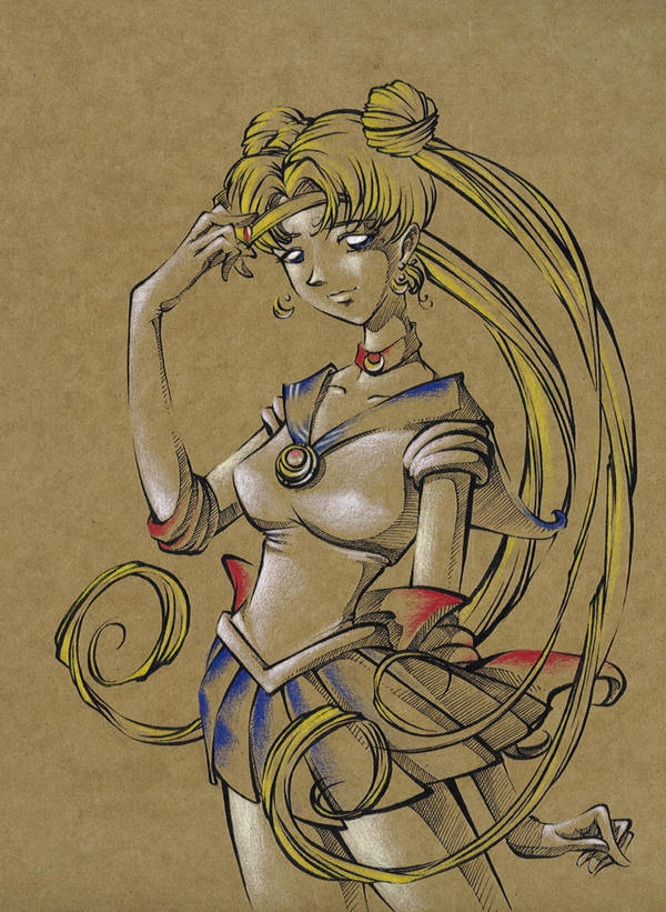 Sailor Moon Fan Art by natalianinomiya