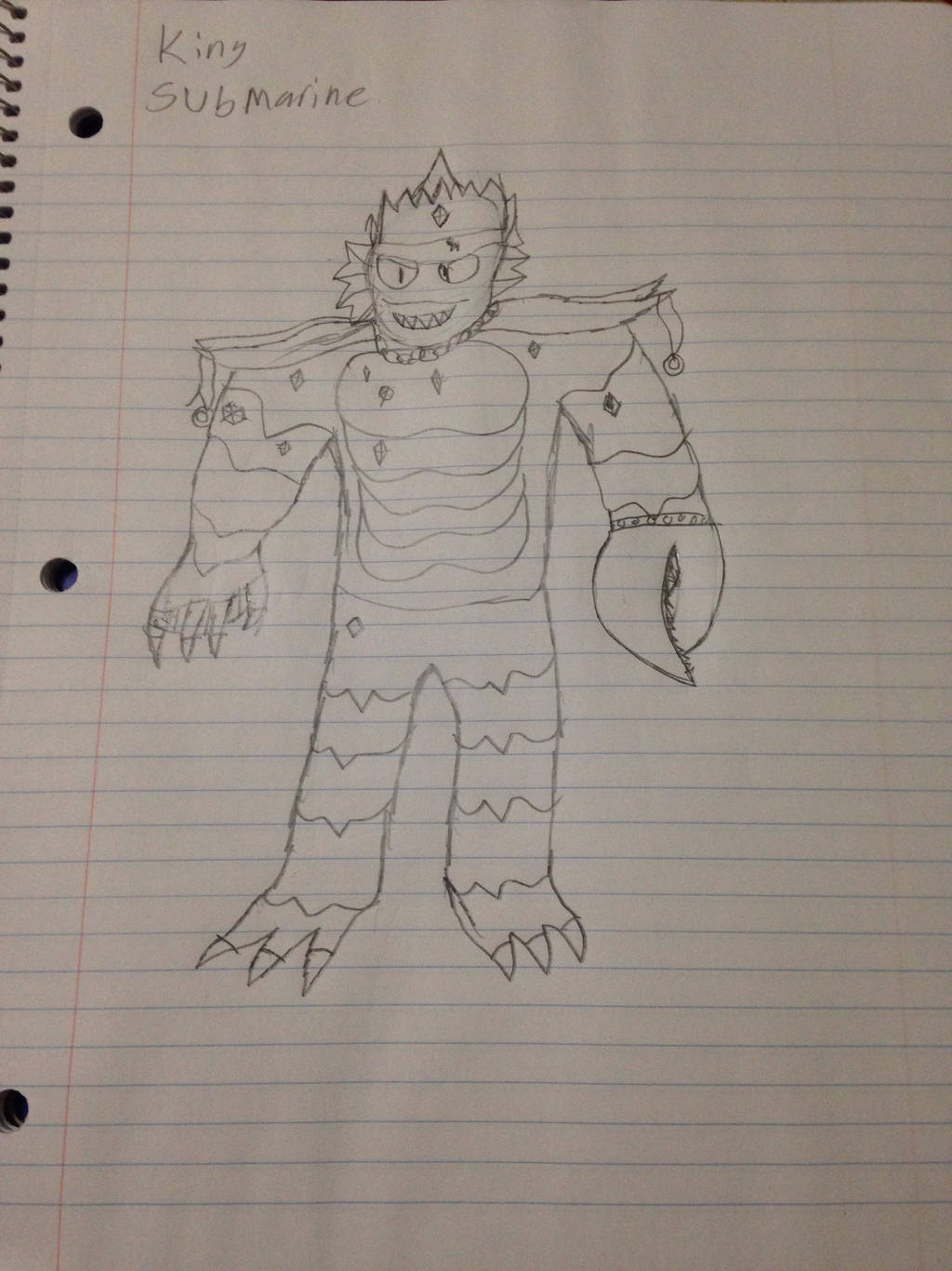 PvZ Boss/Villain: (King Submarine) by StantheSpider