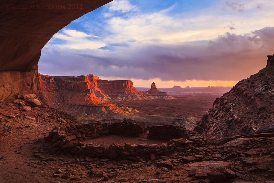 A Spiritual Sunset by Jacob-Routzahn
