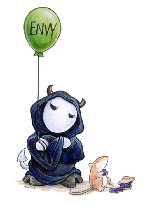 Very Minor Sins -- Envy by ursulav