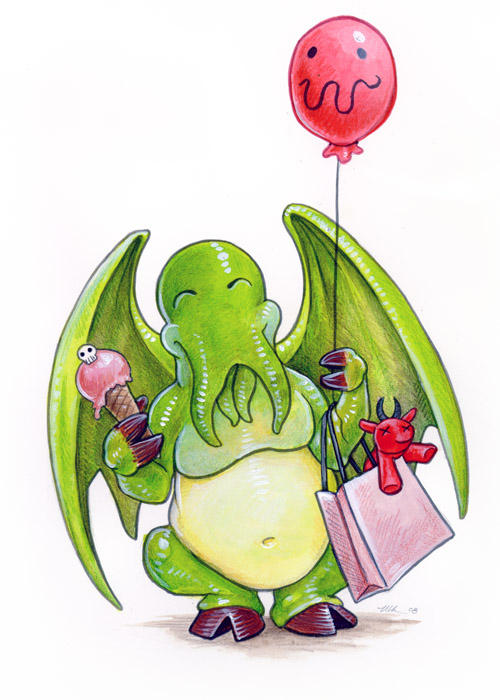 Cthulhu's Day Out by ursulav