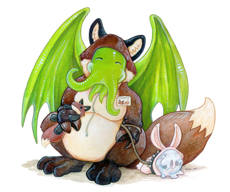 Fursuit Cthulhu by ursulav