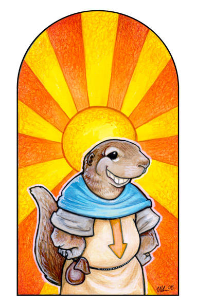 St. Ungo the Well-Endowed by ursulav