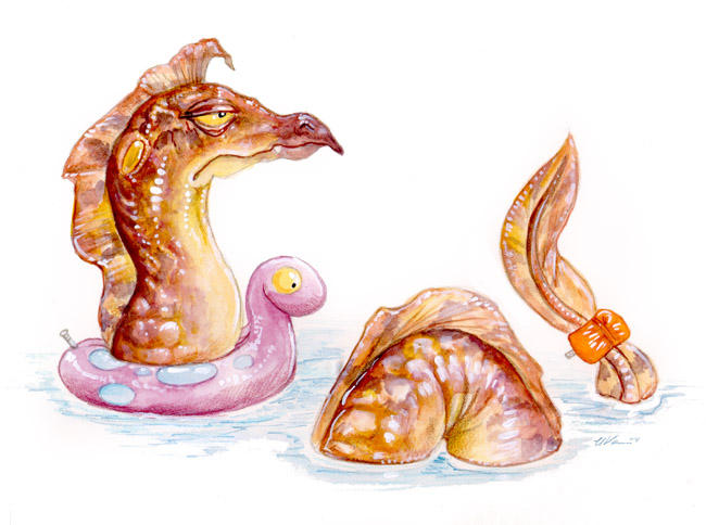Sea Serpent Floatation Device by ursulav