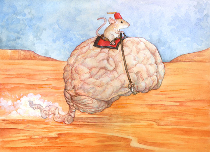 His Mind Raced by ursulav