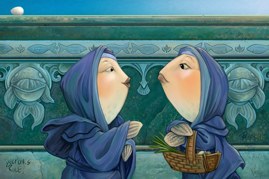 Fishwives by ursulav