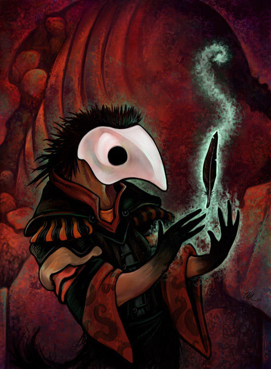 Bird Priest by ursulav