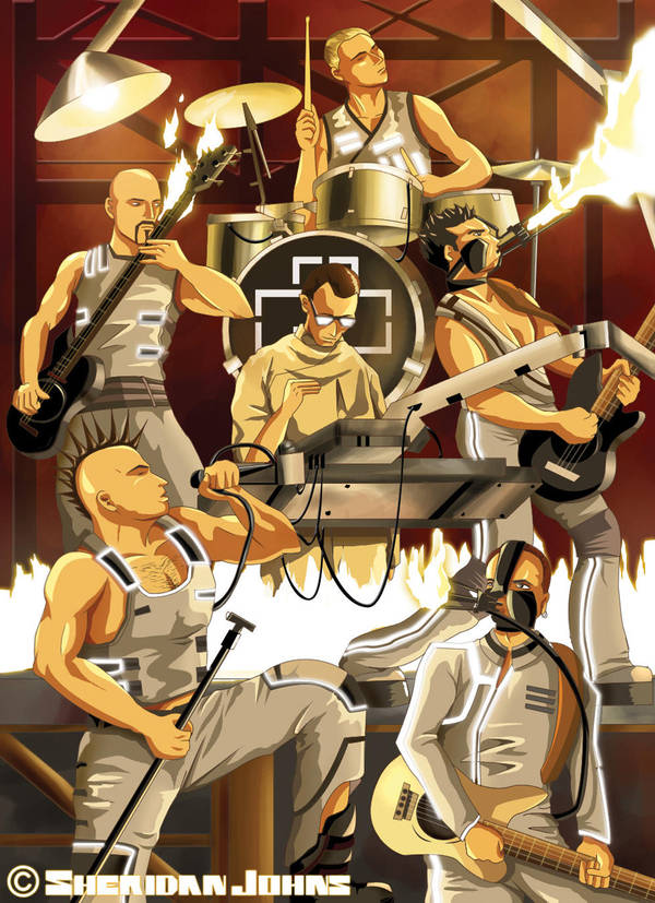 Rammstein 2002 by SheridanJ on DeviantArt