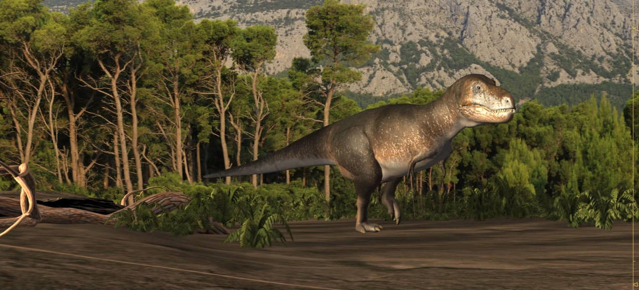 Animation wip with Tarbosaurus by damir-g-martin