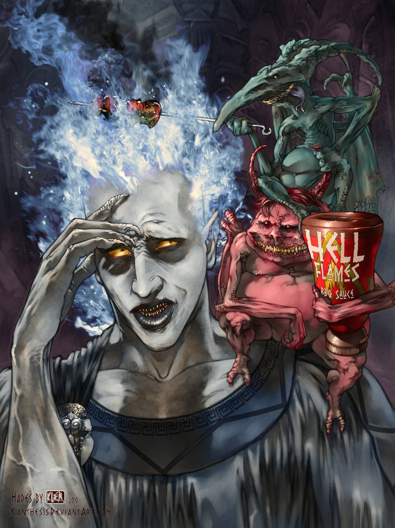 Disney tribute - Hades BBQ by Kanthesis