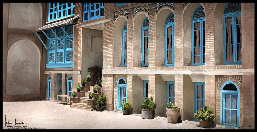 Old Persian House by sahabiha