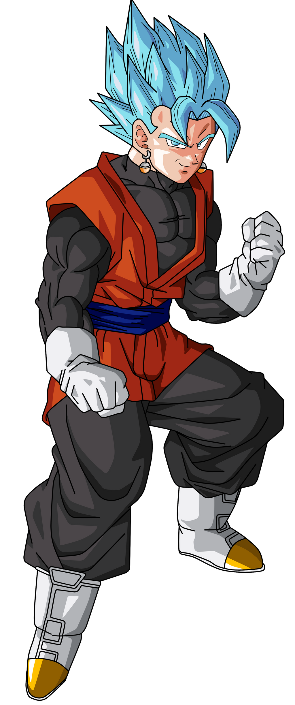 Vegito Vegetto SSGSS Dragon Ball Super Render2 by xAntroGamerx on