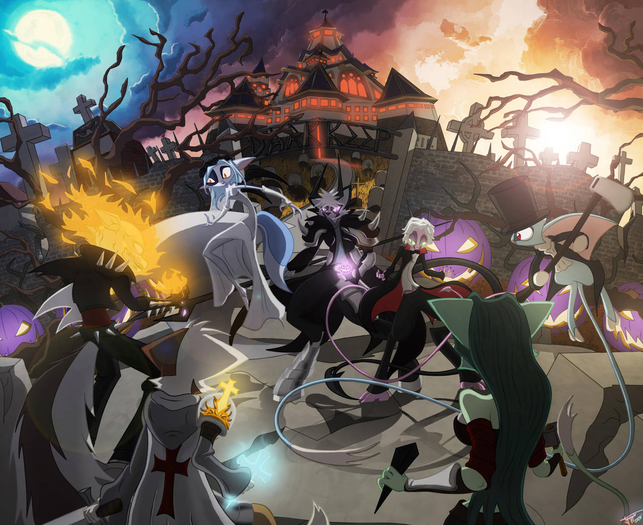 Dreamkeepers Halloween 2013 by Sw1tchbl4de