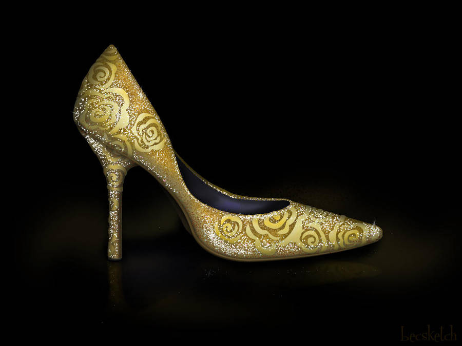 Belle's Shoe - Disney Sole by becsketch