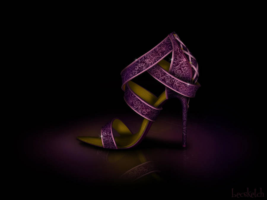 Rapunzel's Shoe - Disney Sole by becsketch