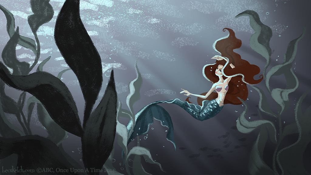 OUAT - The Tale of Ariel - Underwater by becsketch