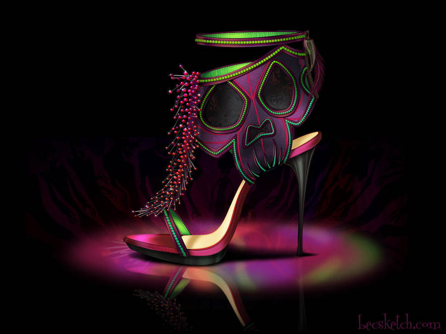 Dr. Facilier Inspired Shoe - Disney Sole by becsketch