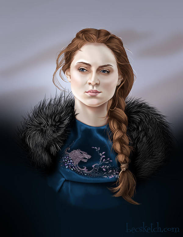 Sansa Stark - Game of Thrones by becsketch