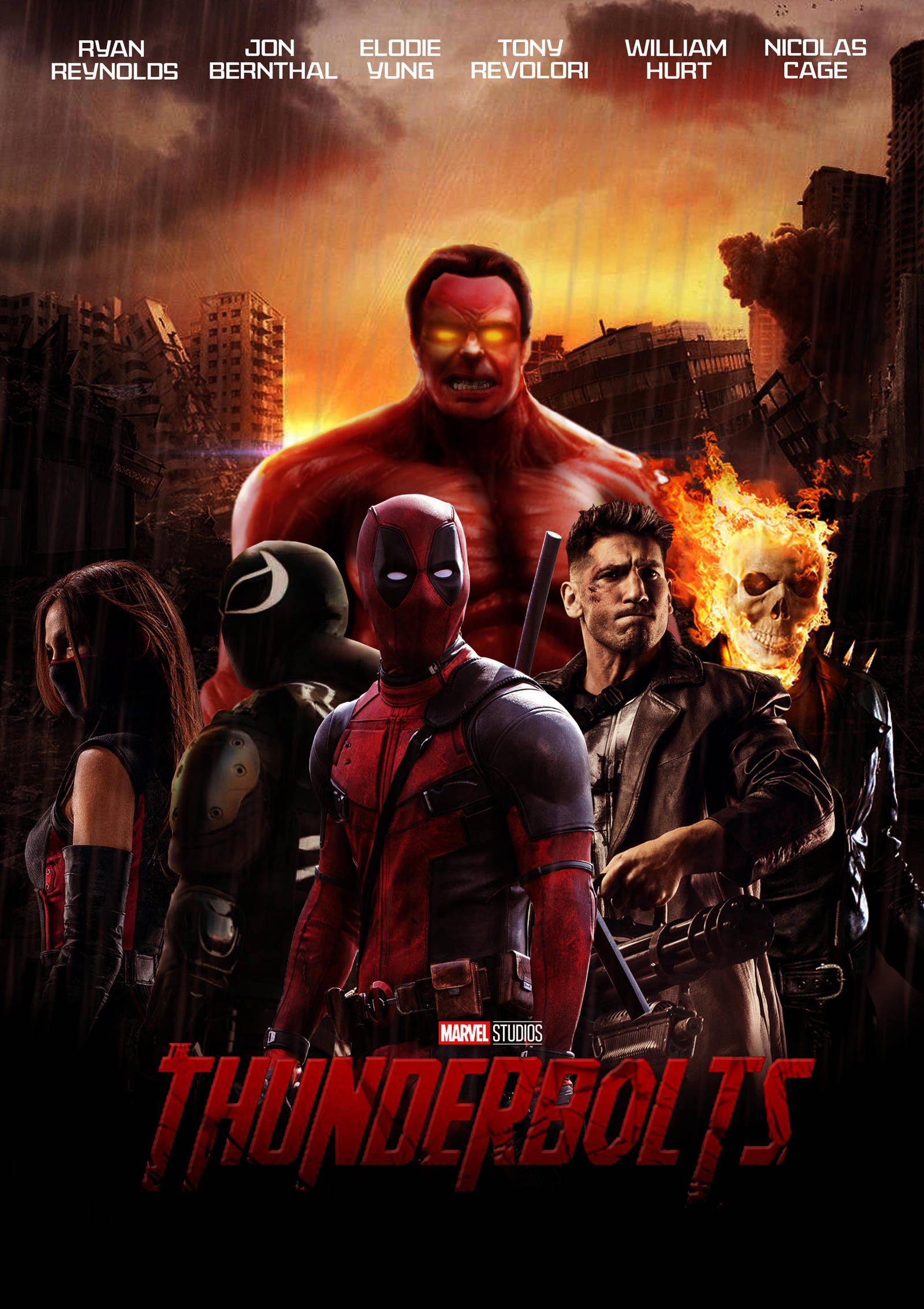 Marvel's Thunderbolts Movie Poster by MarcellSalek-26 on DeviantArt