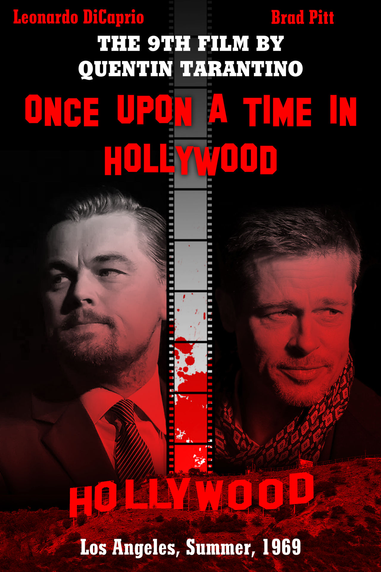 Once Upon a Time in Hollywood fan-poster by Nicksplosivez