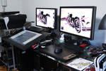 My Desk by redjuice999