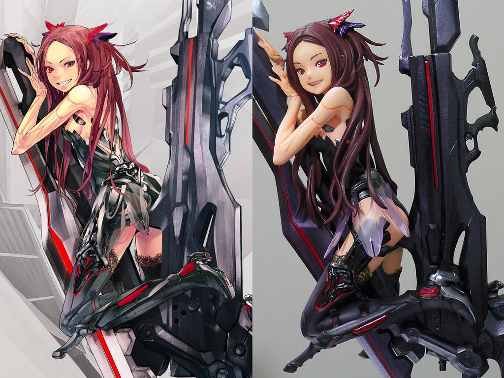 BEATLESS Kouka Garage Kit Figure by redjuice999
