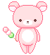 pink rilakkuma by stardust-palace