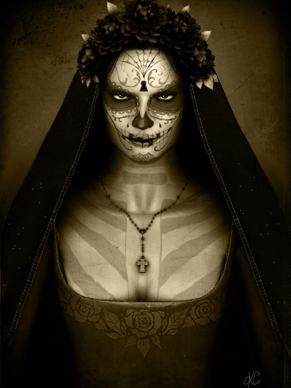 Santa Muerte by Helrog