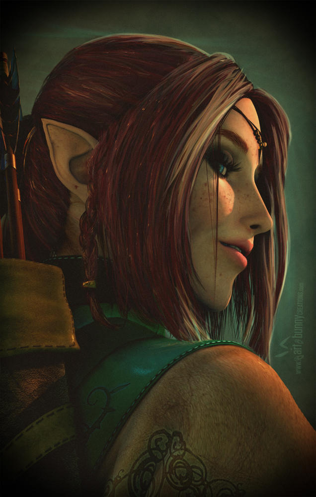 The Lady of Caed Nua by KaanaMoonshadow