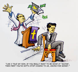 Jesus, don't ask for money by sethness