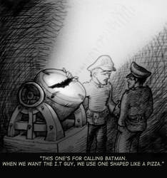 Batman Light, IT Guy Light by sethness