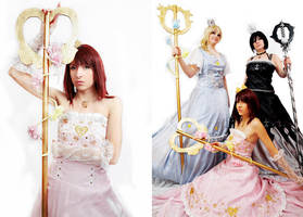 The Kingdom Hearts princesses by Shiya