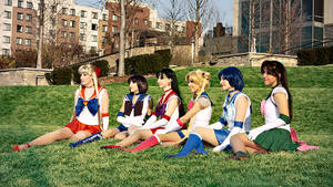 Sailor Moon group 2 by Shiya