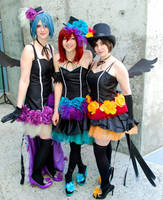 Frilly tulle trio by Shiya