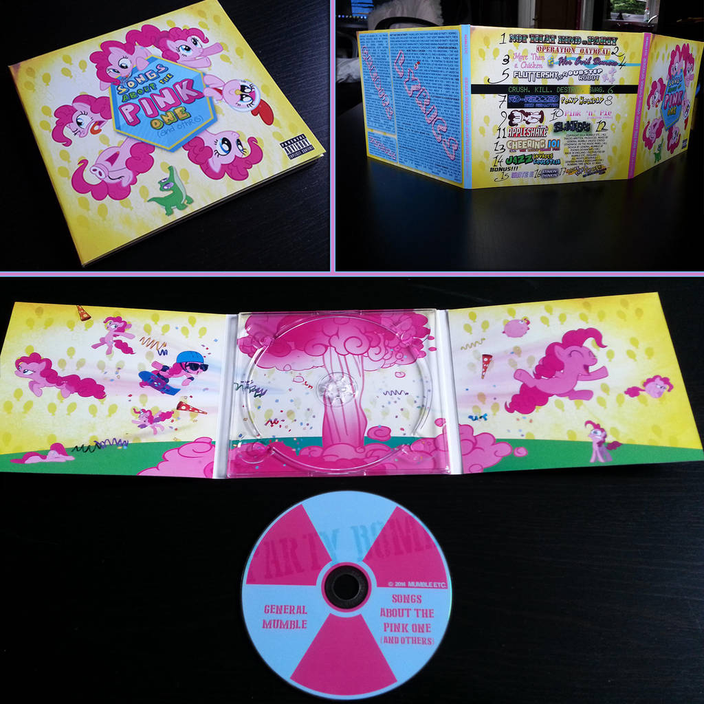 General Mumble - Songs About The Pink One - CD by Poowis