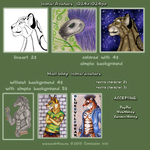 Comission-icons by Wol4ica