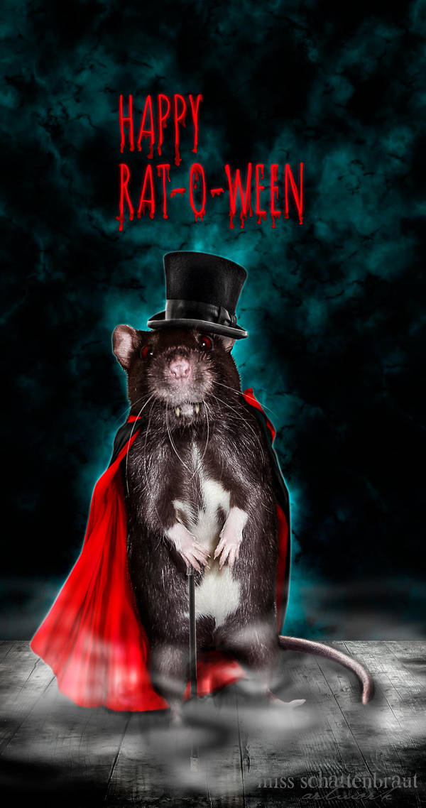 Happy Rat-O-Ween by Ginchen666