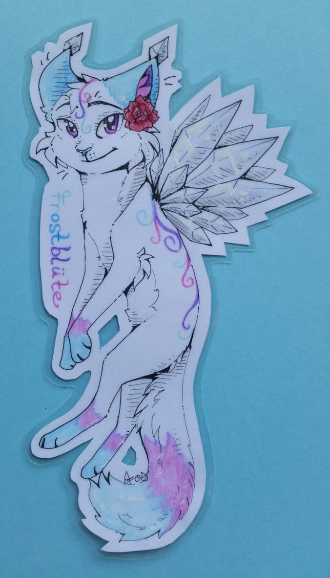 Frostbluete | Badge by Foxface-x3