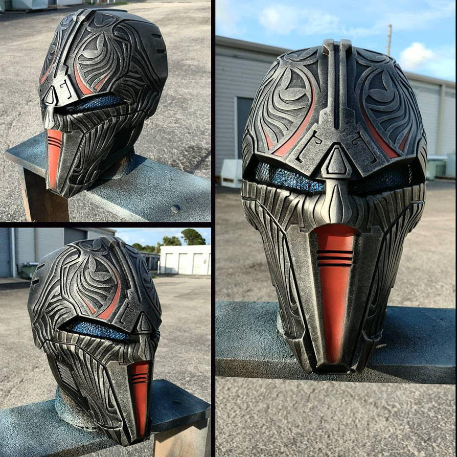 Sith Acolyte Mask Replica - RustySpratt Casting by JohnsonArmsProps