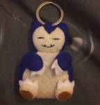 Pokeplush - Snorlax Keychain by Jack-O-AllTrades