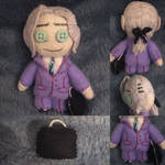 Tiger And Bunny - Yuri Petrov Plush (Commission) by Jack-O-AllTrades
